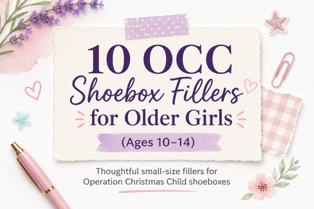 Useful & Fun OCC Filler Ideas